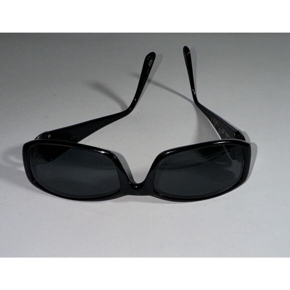 LULU GUINNESS KILLER HEELS! RECTANGULAR‎ WRAP EYEGLASSES FRAMES 53-17-135